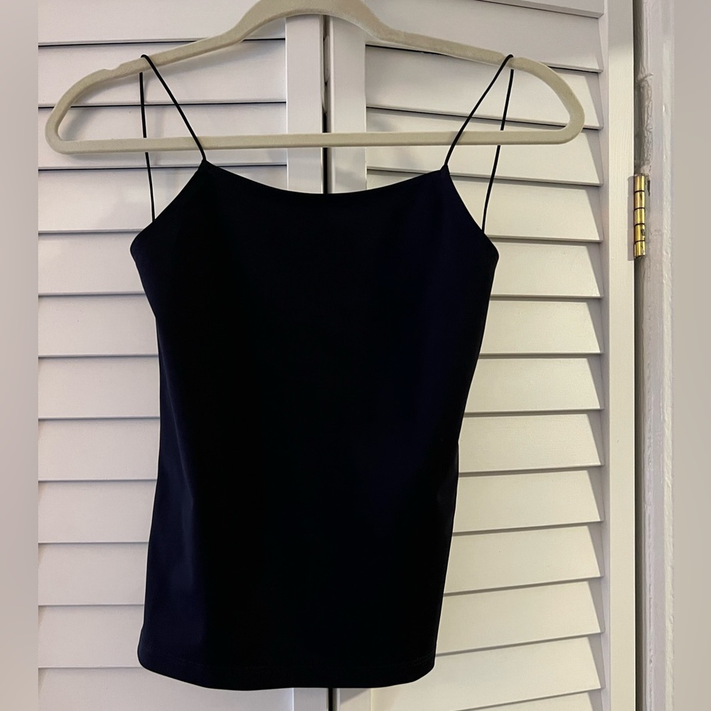 Maryam Nassir Zadeh Thea top in navy